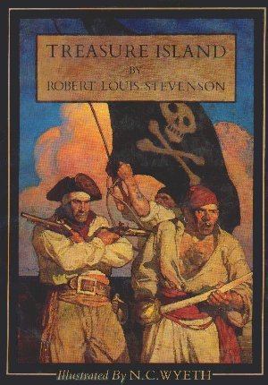 Painting by N. C. Wyeth